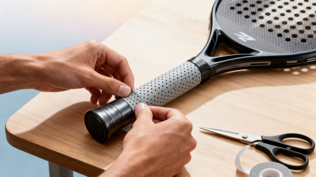 Guía de cinta mango pala padel: cómo elegir y colocar correctamente