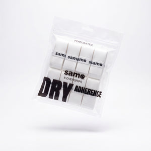 Bolsa de 8 overgrips de pádel DRY Adherence perforados de Samo