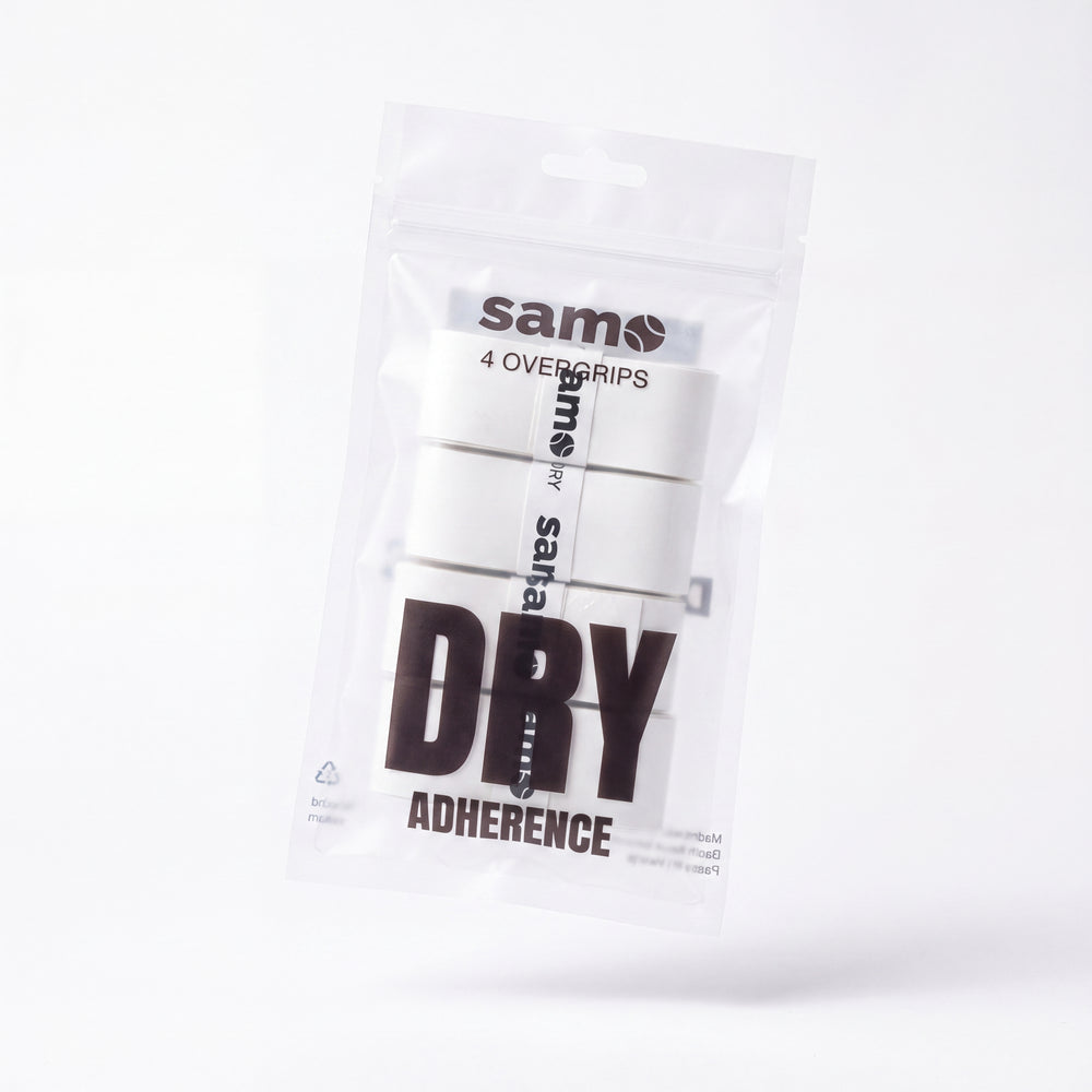 Caja de 60 overgrips de pádel lisos DRY Adherence de Samo